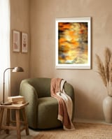 Yellow Flowers framed in a tender room thumbnail