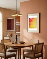 Sunset Ring framed in a intimate room thumbnail