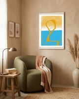 Tangerine framed in a tender room thumbnail