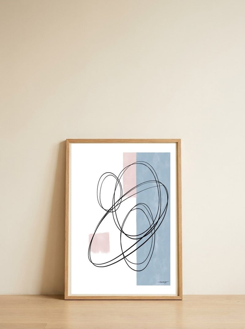 Steam — framed, leaning against the wall