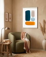 Abstrato V framed in a tender room thumbnail