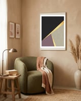 Geometric Plans I framed in a tender room thumbnail