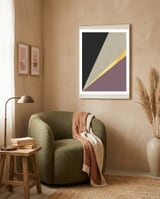 Geometric Plans IV framed in a tender room thumbnail