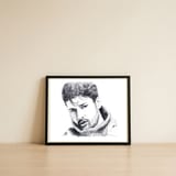 Alp Navruz -Turkish Actor — framed, leaning against the wall thumbnail