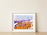 Snow Walk — framed, leaning against the wall thumbnail