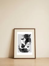 Botanical Ampersand — framed, leaning against the wall thumbnail