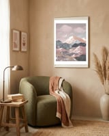 Gentle Tapestry framed in a tender room thumbnail