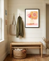 Summer Bouquet framed in a relaxed room thumbnail