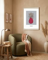 PINEAPPLE framed in a tender room thumbnail