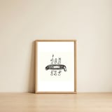 Diplopod David Felix — framed, leaning against the wall thumbnail
