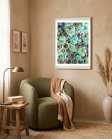 Succulents and Gold Geometric framed in a tender room thumbnail
