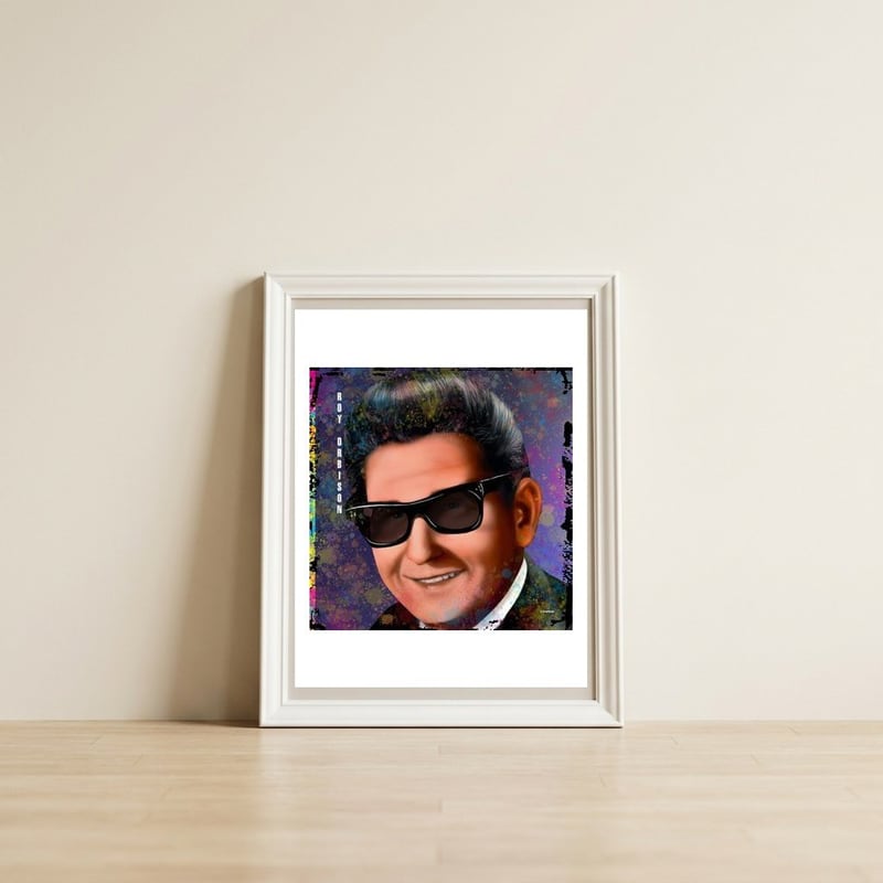 Roy Orbison — framed, leaning against the wall