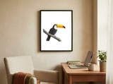 Toucan framed in a focused room thumbnail