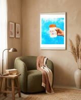 Always Summer framed in a tender room thumbnail