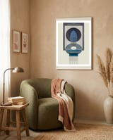 Mid Century 3 framed in a tender room thumbnail