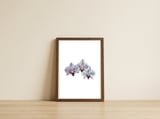 Orchids — framed, leaning against the wall thumbnail