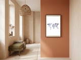 Mantika World Map framed in a composed room thumbnail
