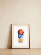 Summer Stack II — framed, leaning against the wall thumbnail