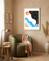 Nature's Yin Yang framed in a tender room thumbnail