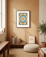 Pattens Mosaic framed in a gentle room thumbnail