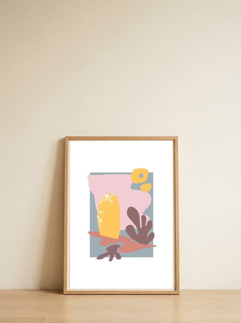 Silent season01 — framed, leaning against the wall