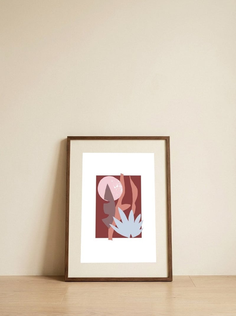 Silent season02 — framed, leaning against the wall