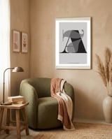 A7 Typography framed in a tender room thumbnail