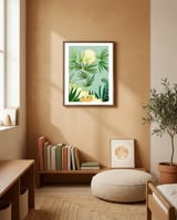 Spring Desert Night framed in a gentle room thumbnail