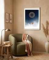 Water Fantasy Study framed in a tender room thumbnail
