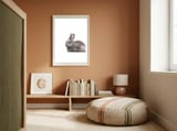 Rabbit framed in a gentle room thumbnail