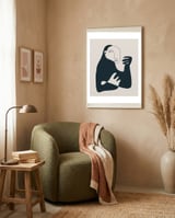 16 X 19 She Had Enough framed in a tender room thumbnail