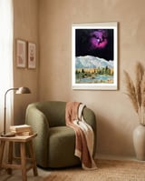 Time And Space A1 framed in a tender room thumbnail