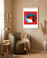 Orbital Abstracta framed in a tender room thumbnail