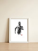 C3po — framed, leaning against the wall thumbnail
