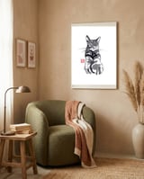Couche framed in a tender room thumbnail