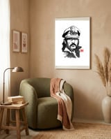 Lemmy Kilmister framed in a tender room thumbnail