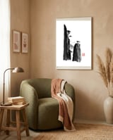 Mountain framed in a tender room thumbnail