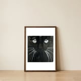 Moustache — framed, leaning against the wall thumbnail