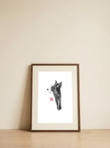 Relaxing Cat (2) — framed, leaning against the wall thumbnail