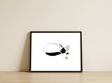Siamese 02 — framed, leaning against the wall thumbnail