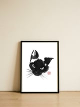Siamese Cat — framed, leaning against the wall thumbnail