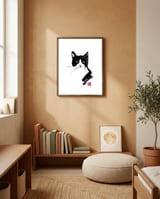 Stray Cat framed in a gentle room thumbnail