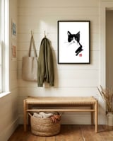 Stray Cat framed in a relaxed room thumbnail