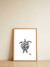 Tartoise — framed, leaning against the wall thumbnail