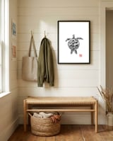 Tartoise framed in a relaxed room thumbnail