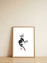 Terrasse — framed, leaning against the wall thumbnail