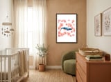 Floral Sea framed in a tender room thumbnail
