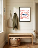 Floral Sea framed in a relaxed room thumbnail
