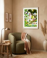 Green Fingers framed in a tender room thumbnail