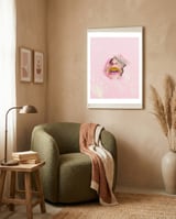 Glamour #society6 #decor #buyart framed in a tender room thumbnail
